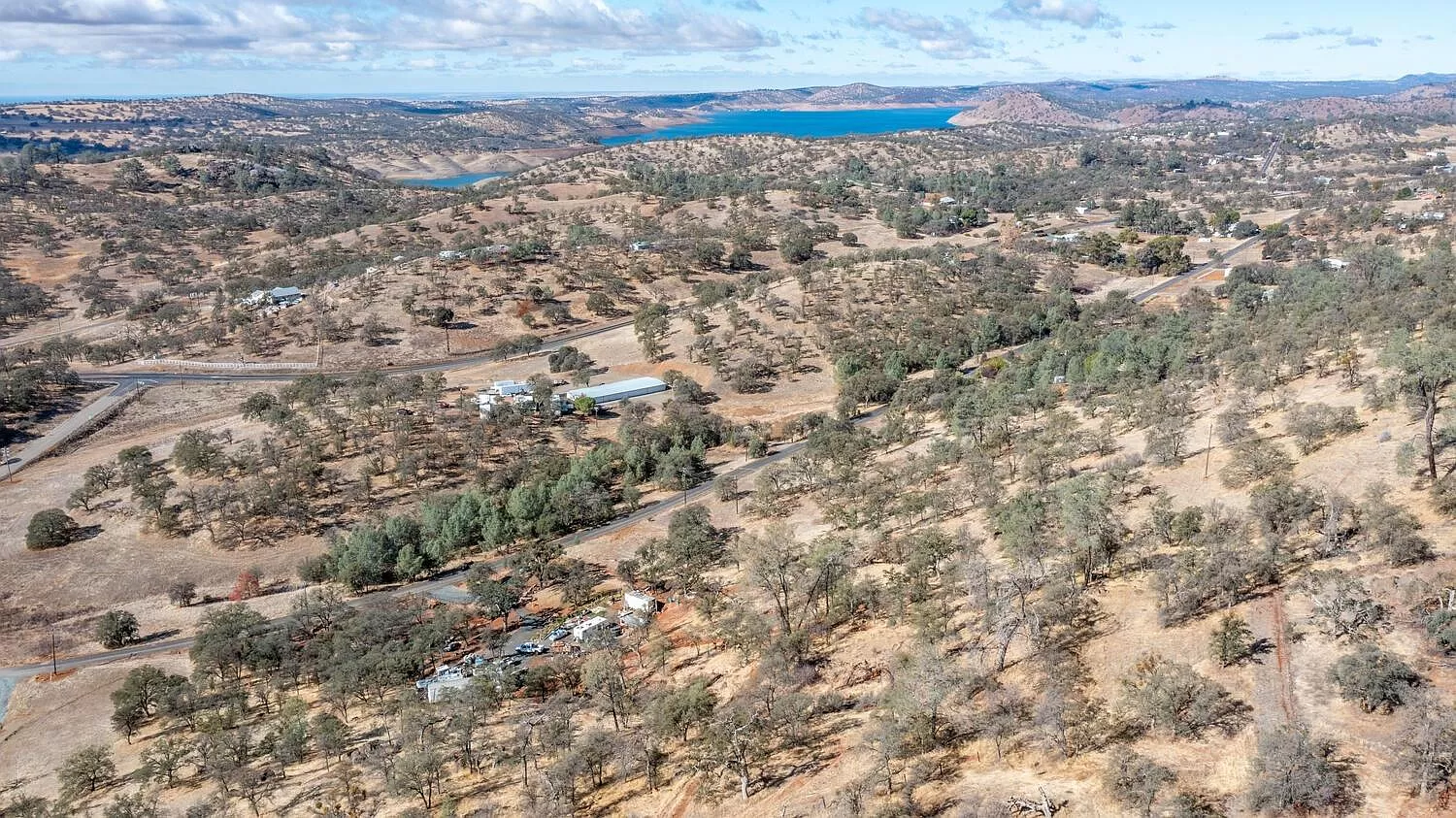 Lake View from top of property